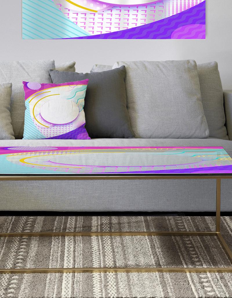 DesignQ Spacy Dimensions 8 - Metal Modern Coffee Table