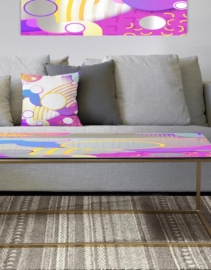 DesignQ Spacy Dimensions 9 - Metal Modern Coffee Table