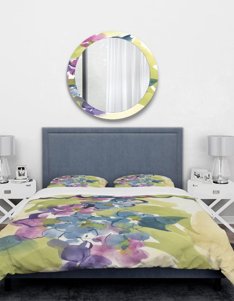 DesignQ Spring Bouquet II - Traditional Duvet Cover Set