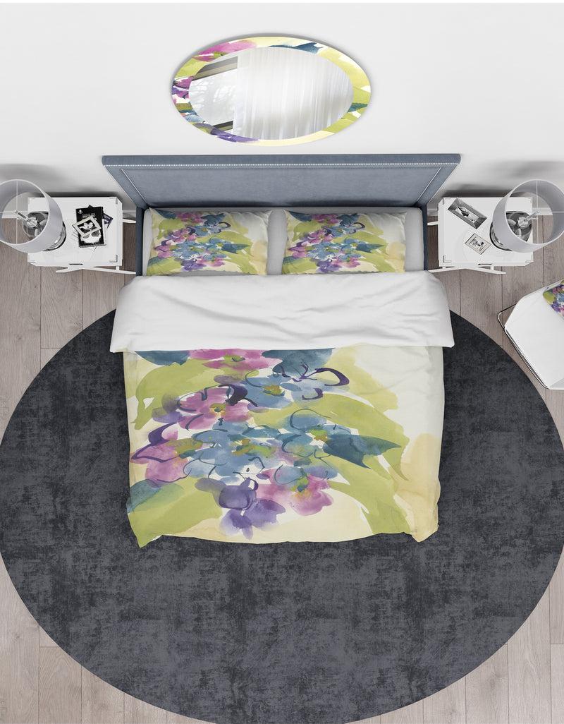 DesignQ Spring Bouquet II - Traditional Duvet Cover Set