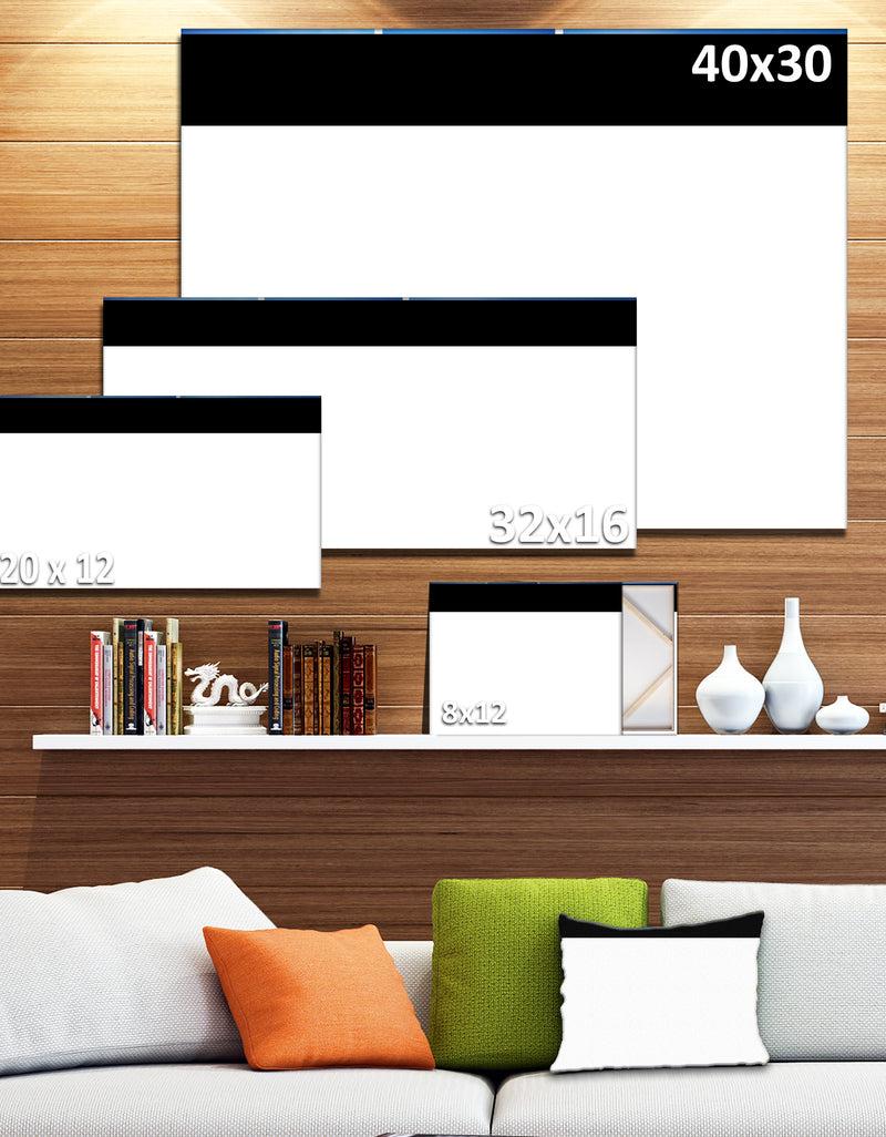 DesignQ Spring Tulips Collage - Modern Floral Large Canvas Art