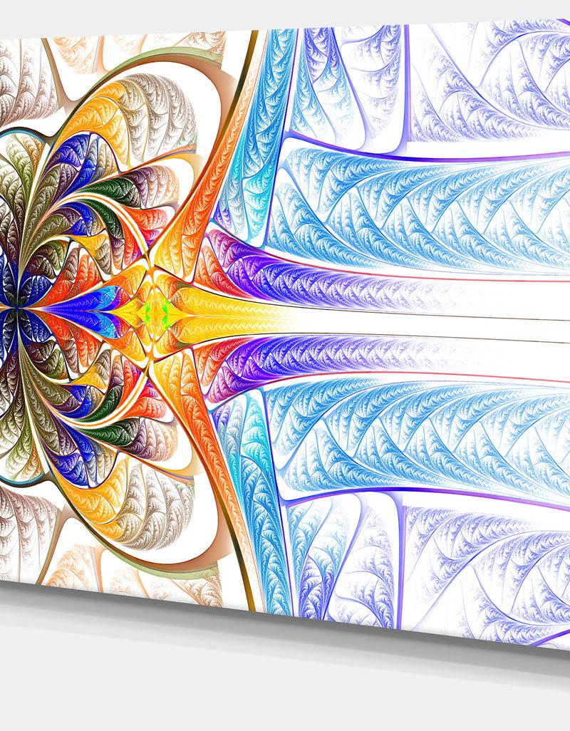 DesignQ Strange Fractal Desktop Wallpaper - Abstract Digital Canvas Print