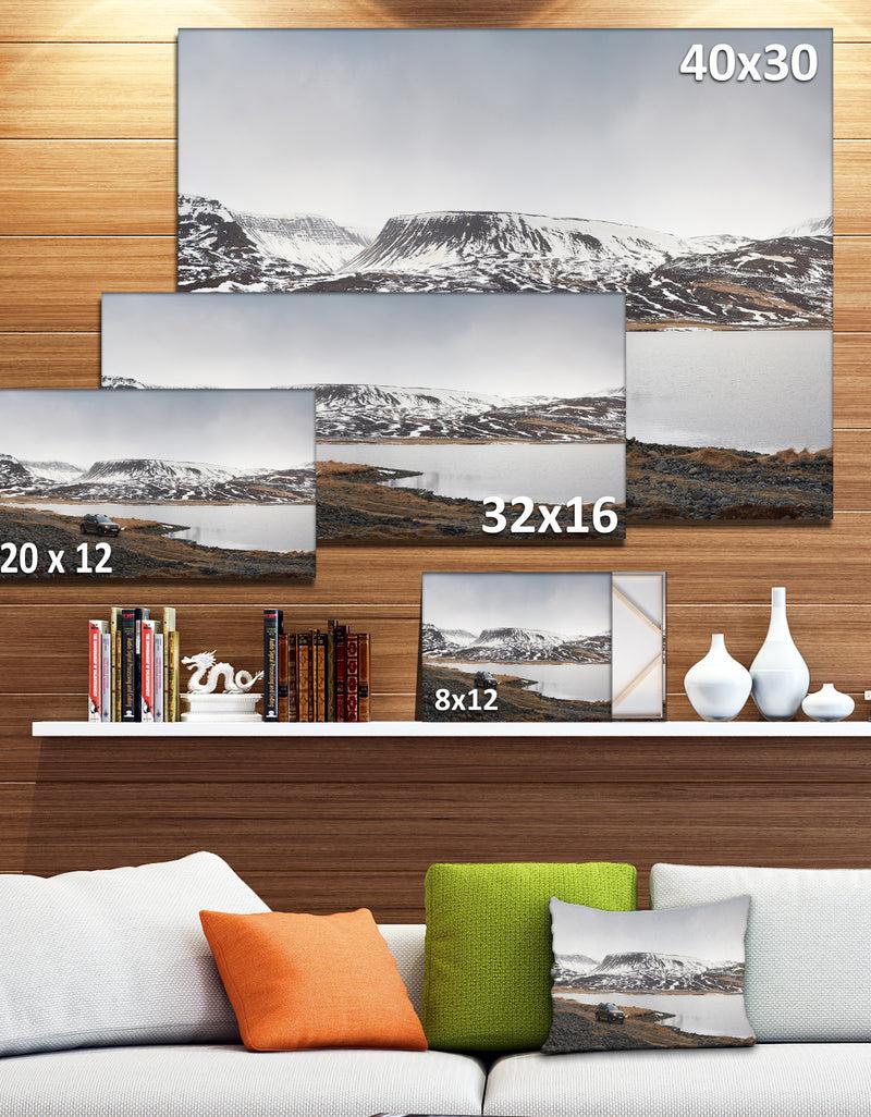 DesignQ SUV Road Trip Adventure - Landscape Canvas Wall Artwork