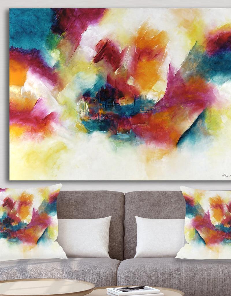 DesignQ Taking Center Stage - Modern & Contemporary Gallery-wrapped Canvas