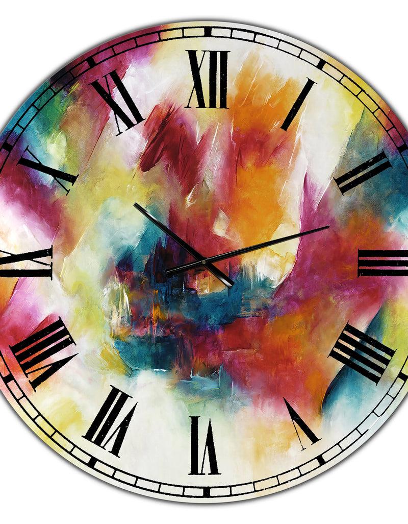 DesignQ Taking Center Stage - Oversized Modern Wall Clock