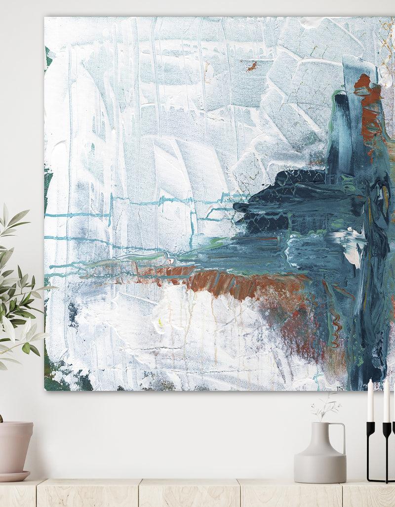 DesignQ The Iceberg Awakens - Modern & Contemporary Gallery-wrapped Canvas