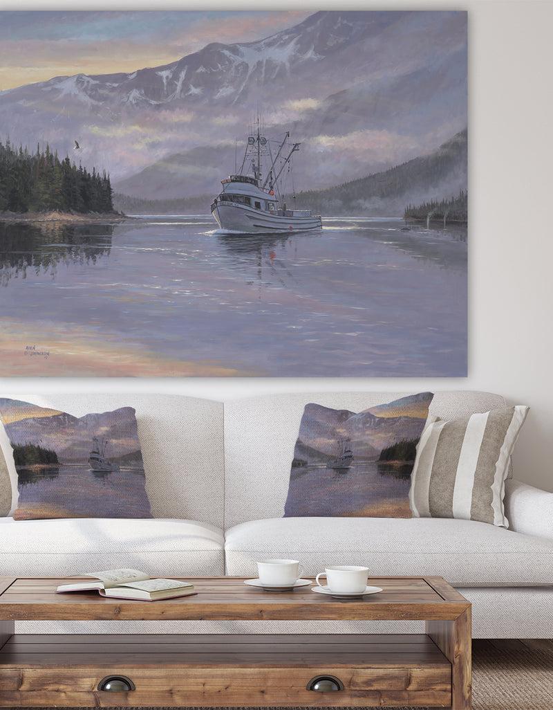 DesignQ The Last Frontier - Traditional Canvas Artwork