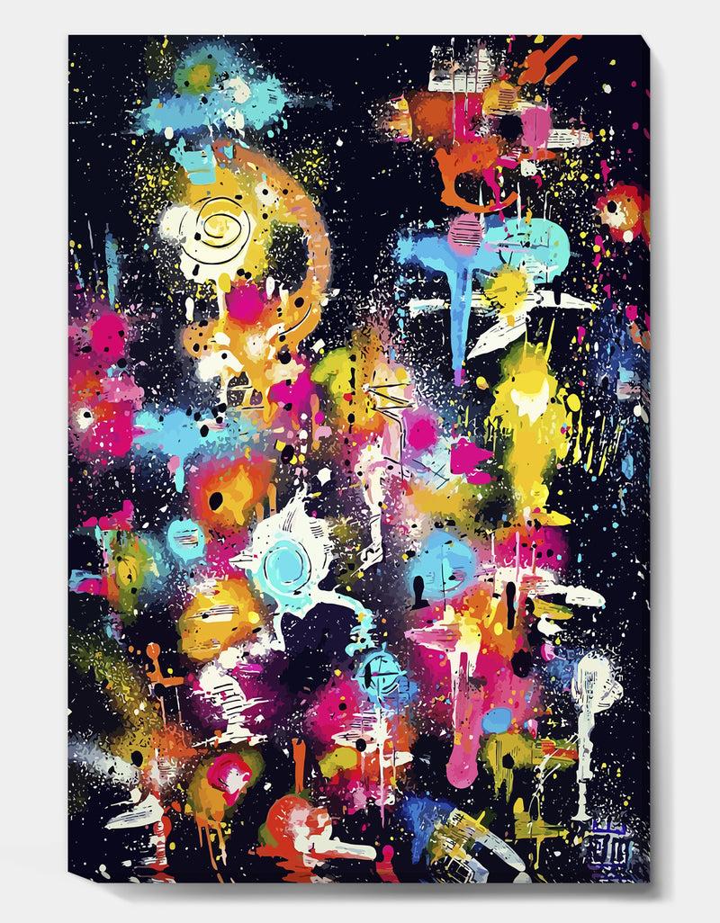 DesignQ The Lovers The Dreamers & Me - Modern & Contemporary Gallery-wrapped Canvas