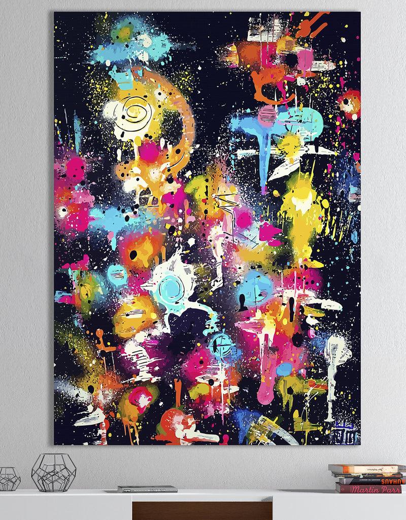 DesignQ The Lovers The Dreamers & Me - Modern & Contemporary Gallery-wrapped Canvas