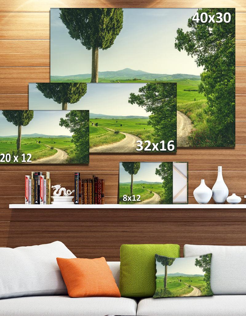 DesignQ Tuscan Place In Rural Area - Landscape Wall Artwork