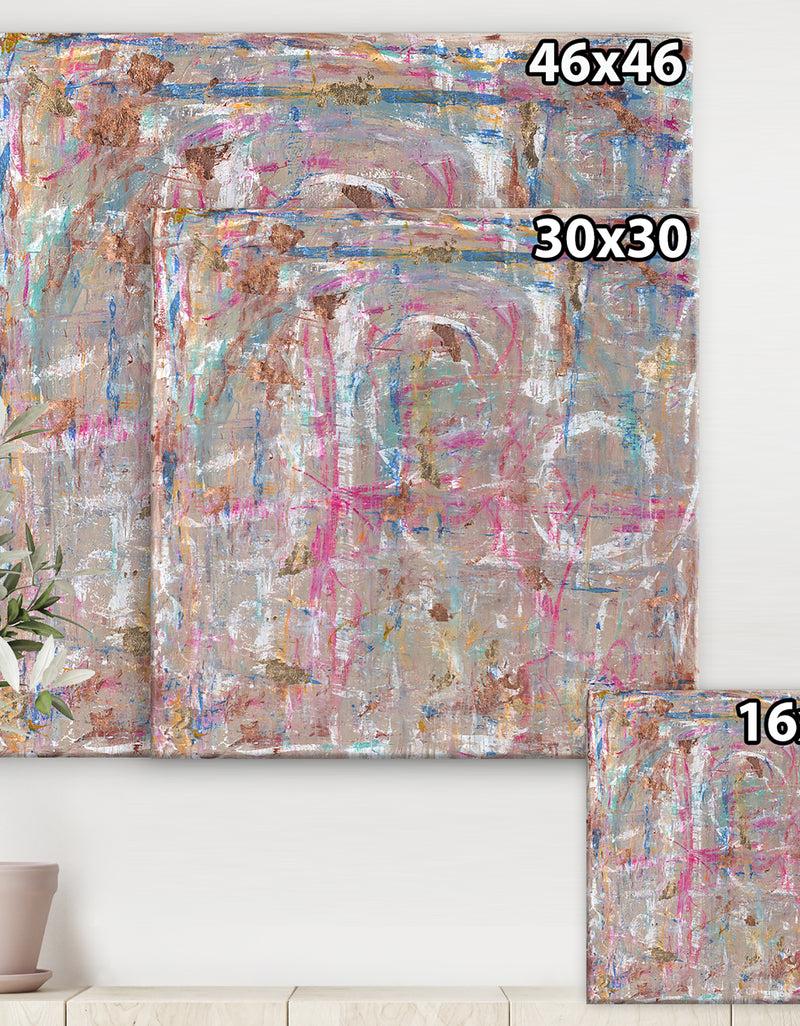 DesignQ Underground Street Art I - Modern & Contemporary Gallery-wrapped Canvas