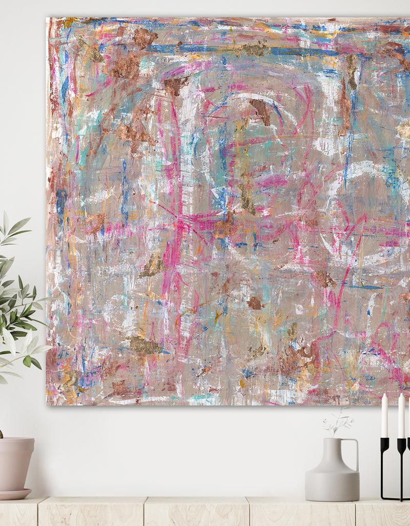 DesignQ Underground Street Art I - Modern & Contemporary Gallery-wrapped Canvas