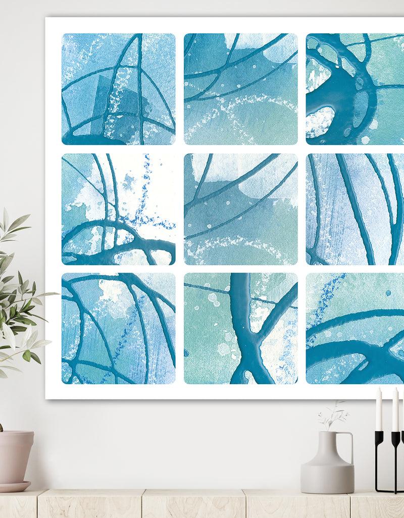 DesignQ Underwater collage - Modern & Transitional Canvas Art