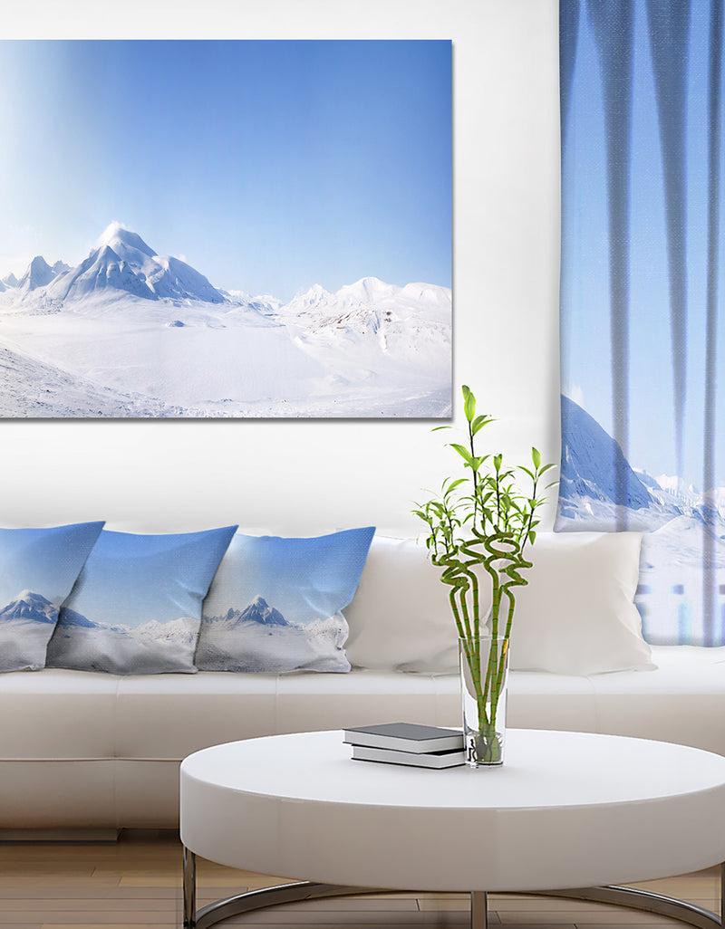 DesignQ Vacant Winter Land Panorama - Modern Landscape Art