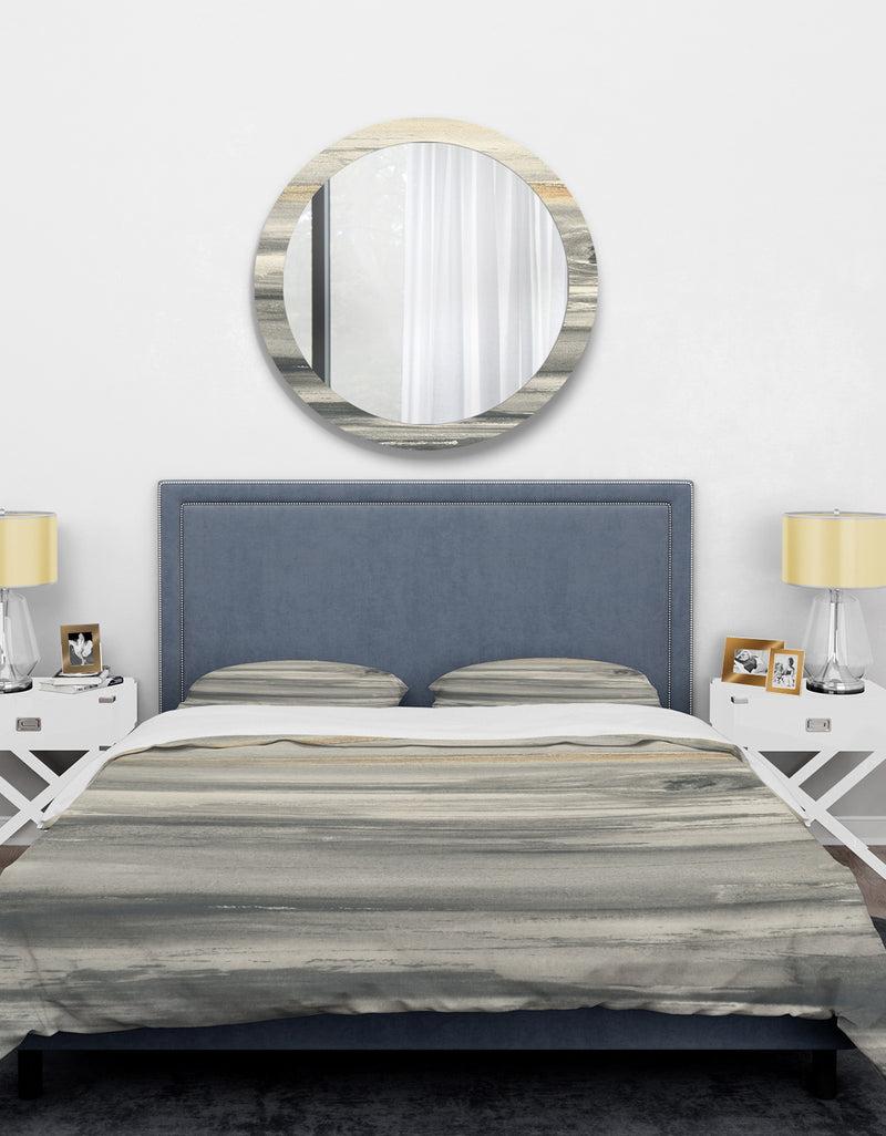 DesignQ Watercolor Colorfields II - Glam Duvet Cover Set