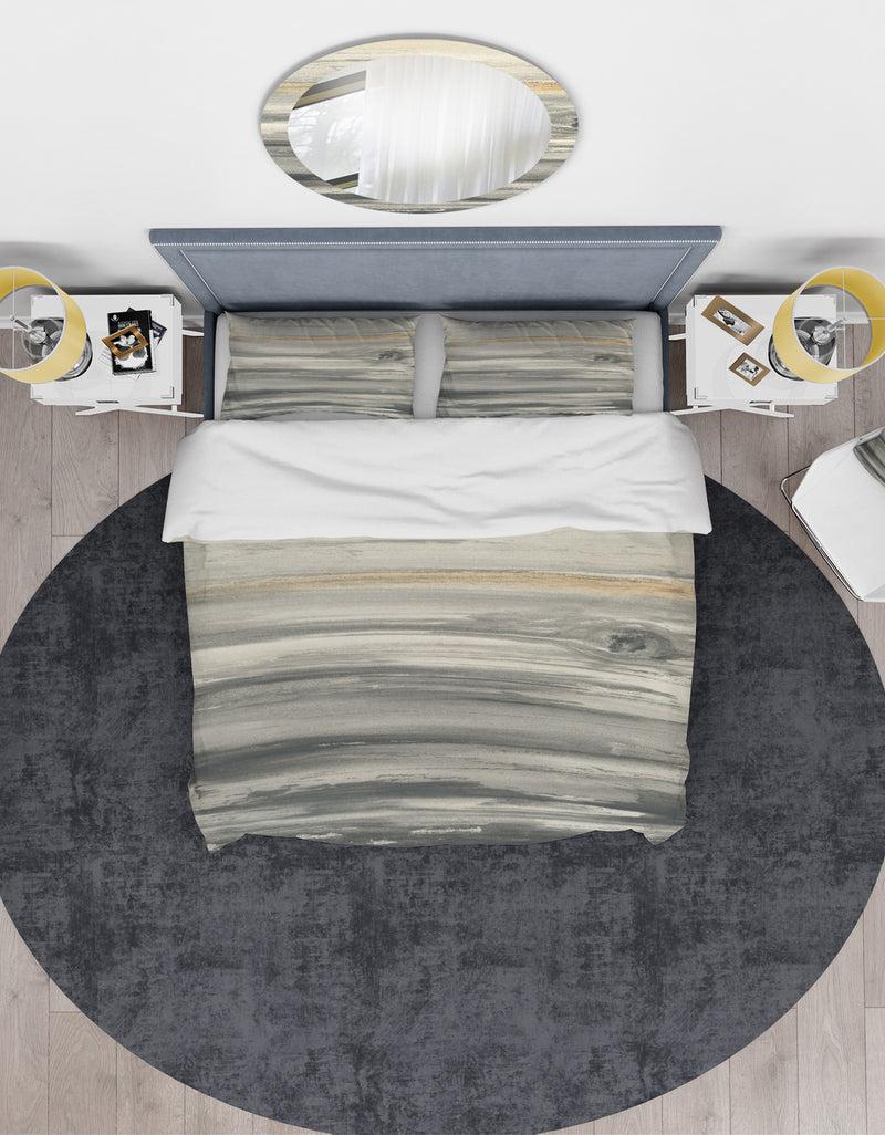 DesignQ Watercolor Colorfields II - Glam Duvet Cover Set