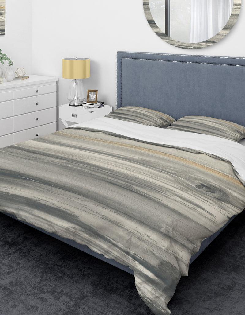 DesignQ watercolor colorfields II - Glam Duvet Cover Set