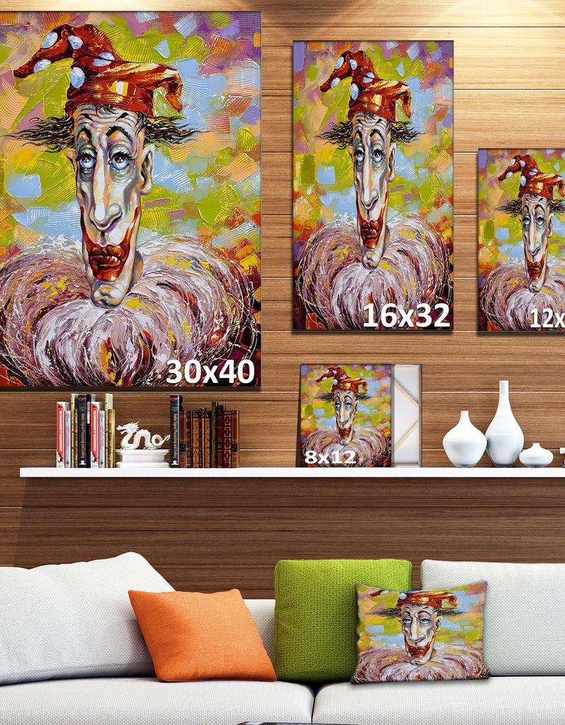DesignQ Wood River On A Decline - Landscape Large Canvas Print