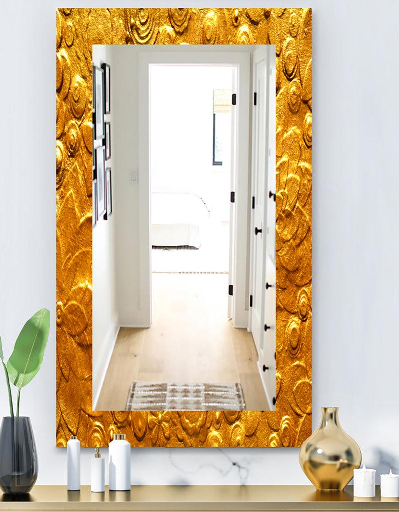 DesignQ Yellow Moods 23 - Modern Mirror - Vanity Mirror